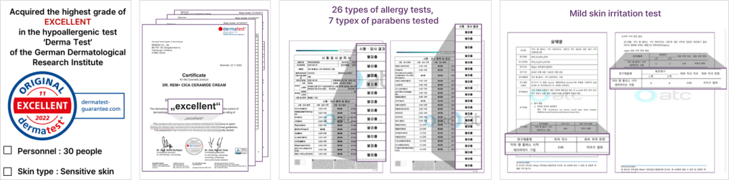 Certifications & Clinical Test