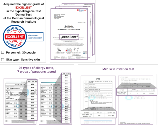 Certifications & Clinical Test