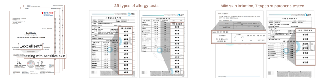 Certifications & Clinical Test